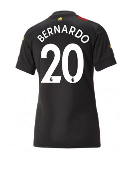 Manchester City Bernardo Silva #20 Auswärtstrikot für Frauen 2022-23 Kurzarm